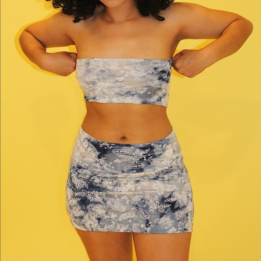 Blue my mind paisley set